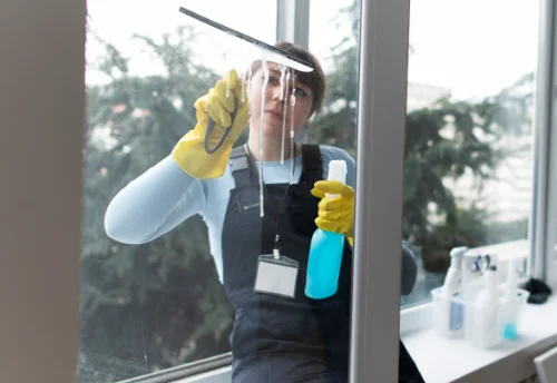 Nettoyage de vitres intérieures et extérieures aux Monts du Roumois